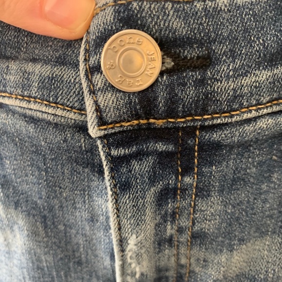 Rag & Bone 10" Skinny Jeans in Ward Wash - Picture 6 of 8